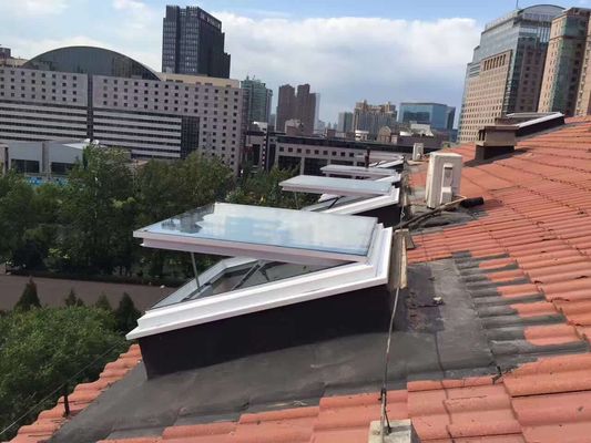 Casement Residenziale Aluminio Finestra Sopra Appesa Antipolvere Personalizzato