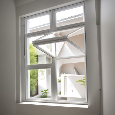 Home Alumini Fold Up Windows Pannelli di vetro Scorrevole Bifold Finestre