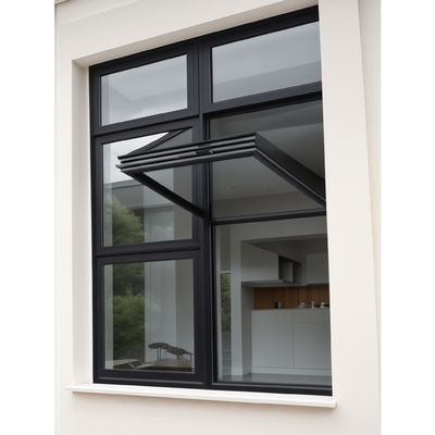 OEM / ODM Powder Coating Folding Glass Windows Legatura di alluminio per le imprese