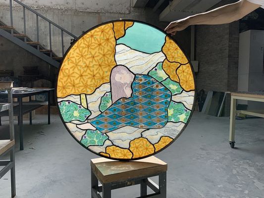 Fogli di vetro trasparenti di smalto igienici Rivestimento vetroso di smalto di varie forme
