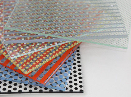 Vetro decorativo colorato resistente alle temperature personalizzato in vari