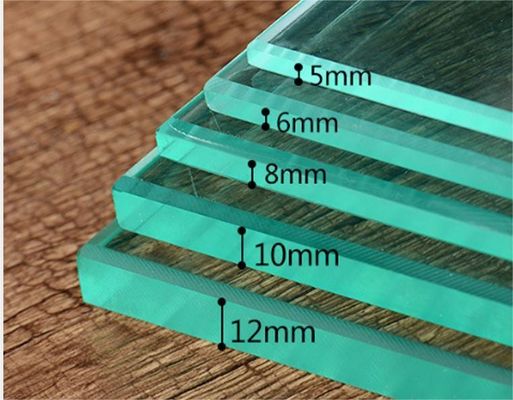 GP-001 Pannelli di vetro temperato trasparente per la sicurezza 3 mm-19 mm