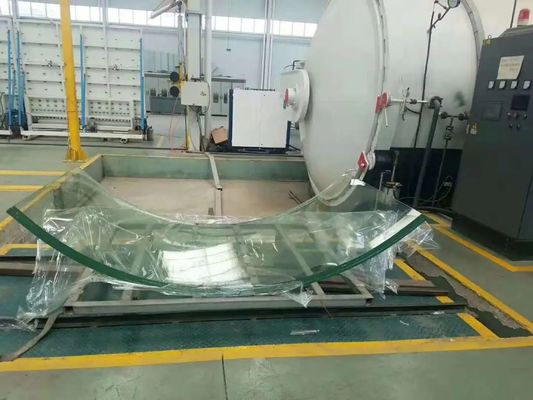 Vetro di sicurezza laminato temperato in colore grigio per protezione eccezionale