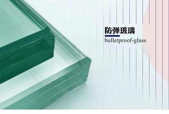 10000 metri quadrati di vetro curvo resistente alle pallottole con protezione UV